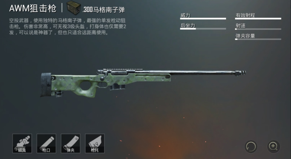 和平精英枪的名字？