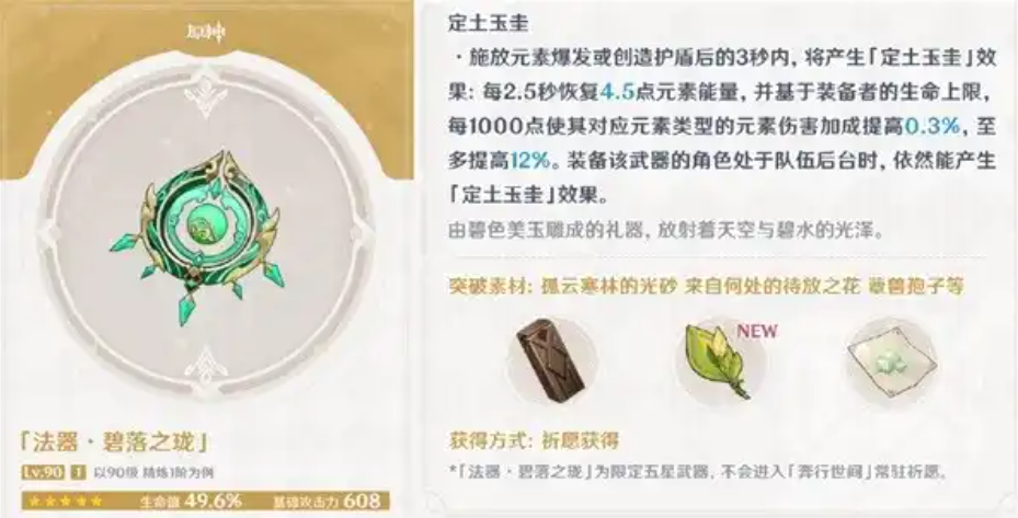 原神最废五星武器排行？